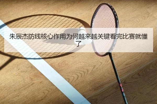 朱辰杰防线核心作用为何越来越关键看完比赛就懂了（DouYu）